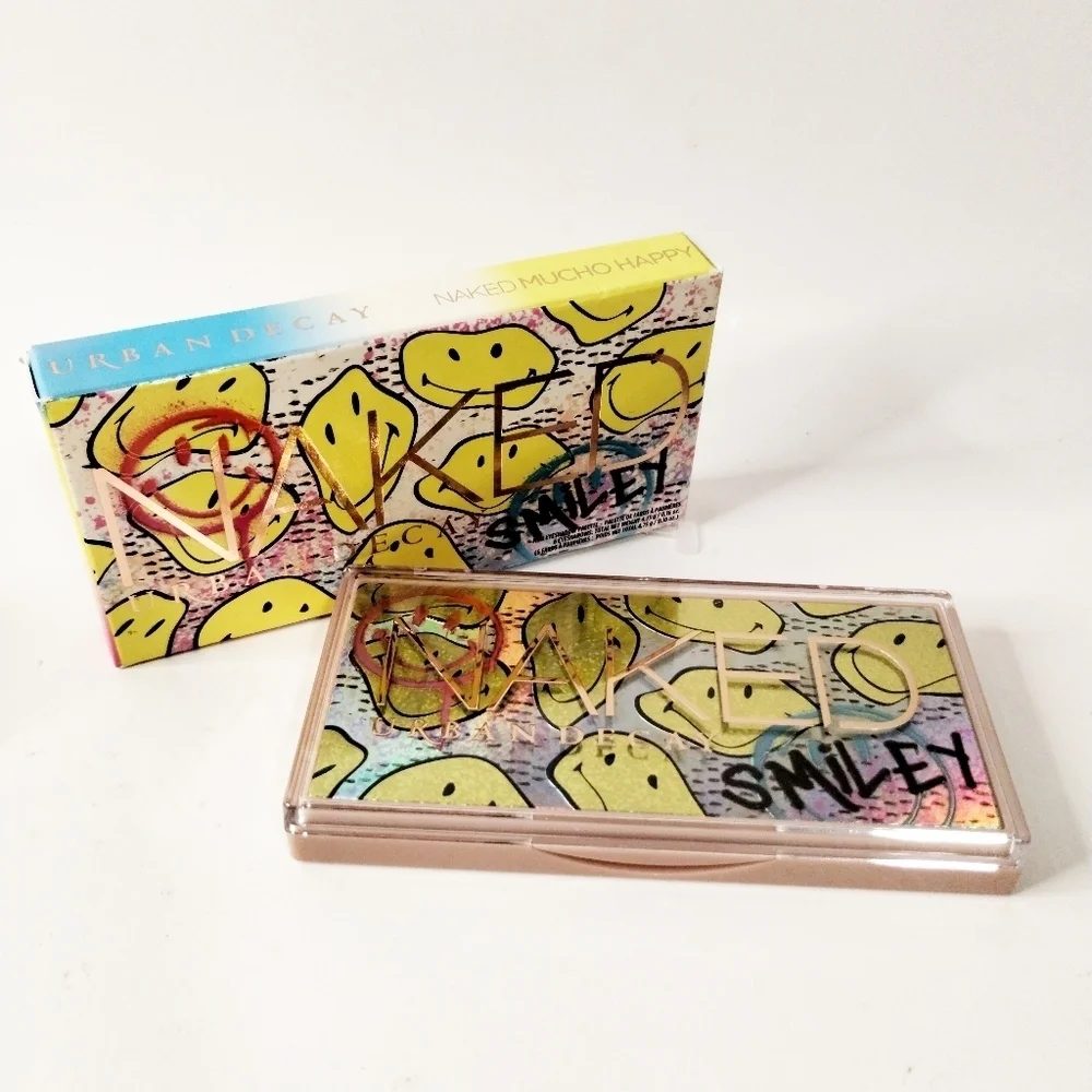 Urban Decay‎ Smiley NAKED MUCHO HAPPY Eyeshadow Palette NIB discontinued